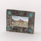 4x6 STAMPED FRAME W- TURQ WJA-010-T