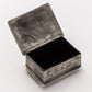 SMALL STAMPED BOX W- TURQ WJA-015-1-T