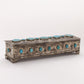 LARGE MANTLE BOX W- TURQ WJA-032