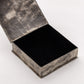 SILVER 8X8 BOX W- TURQ WJA-076-T-SL