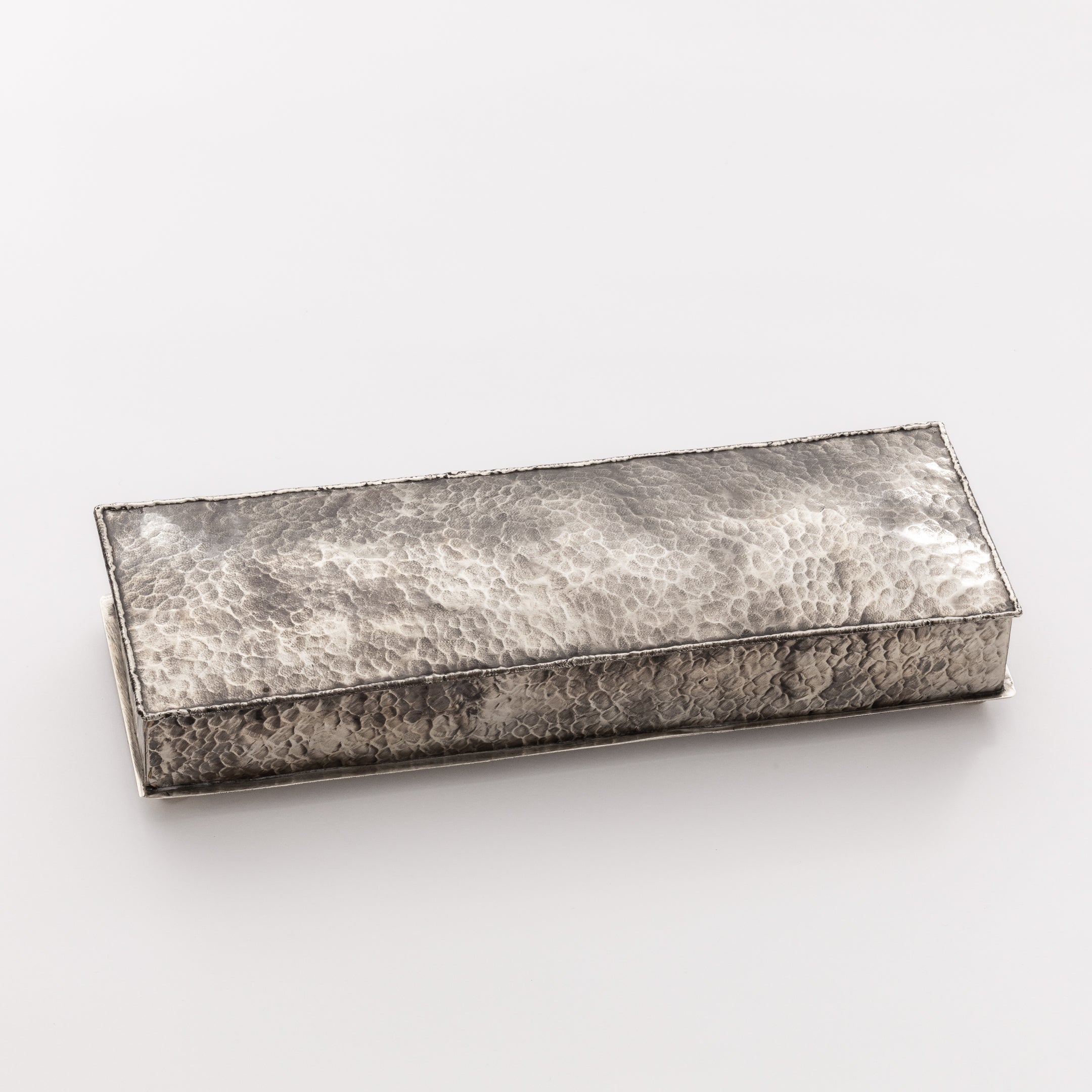 Alexander Rustic Silver Box DIMPLED LONG BOX WJA-079-1 – J. Alexander Rustic Silver