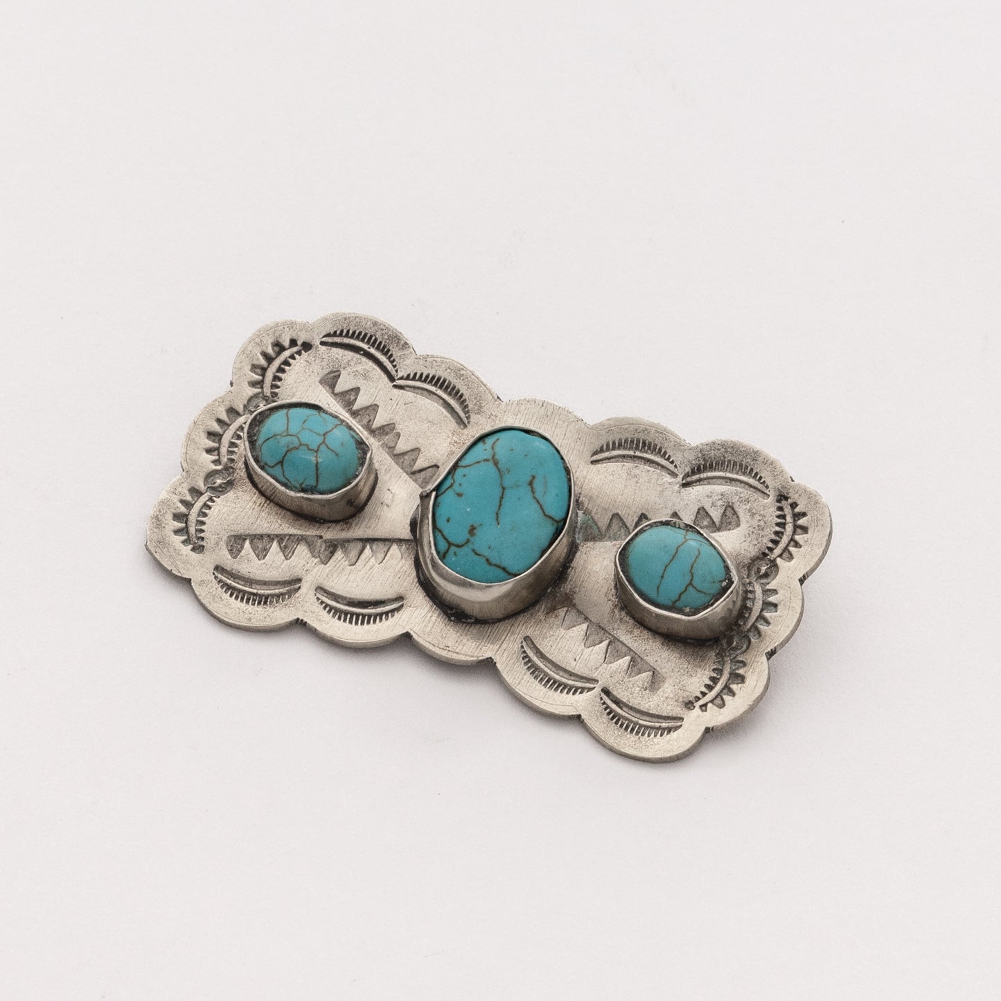 MARIPOSA PIN W- TURQ. WJA-086-04