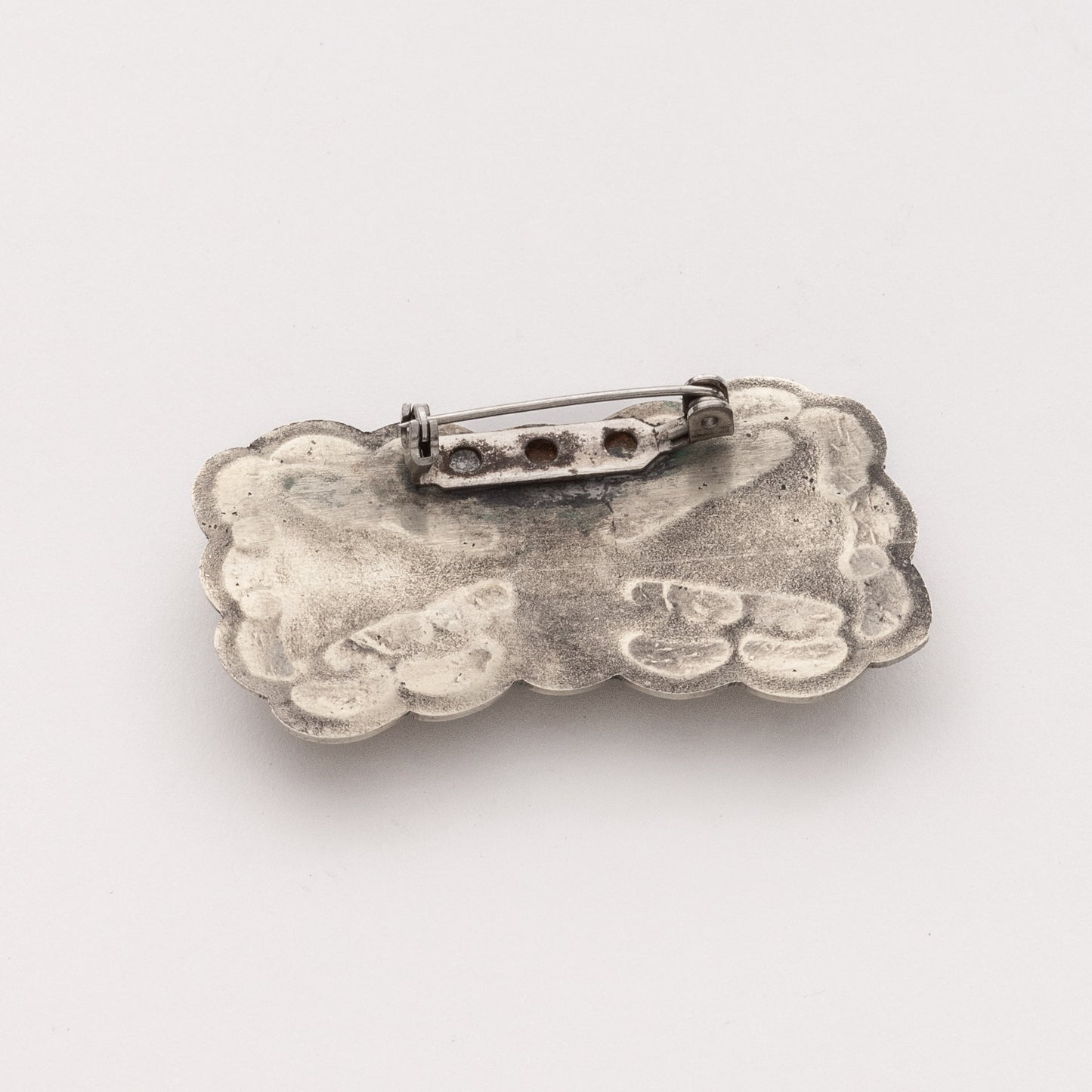 MARIPOSA PIN W- TURQ. WJA-086-04